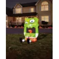 5 Ft Light-Up SpongeBob SquarePants Inflatable Decoration at Spirit Halloween