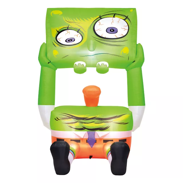 5 Ft Light-Up SpongeBob SquarePants Inflatable Decoration at Spirit Halloween