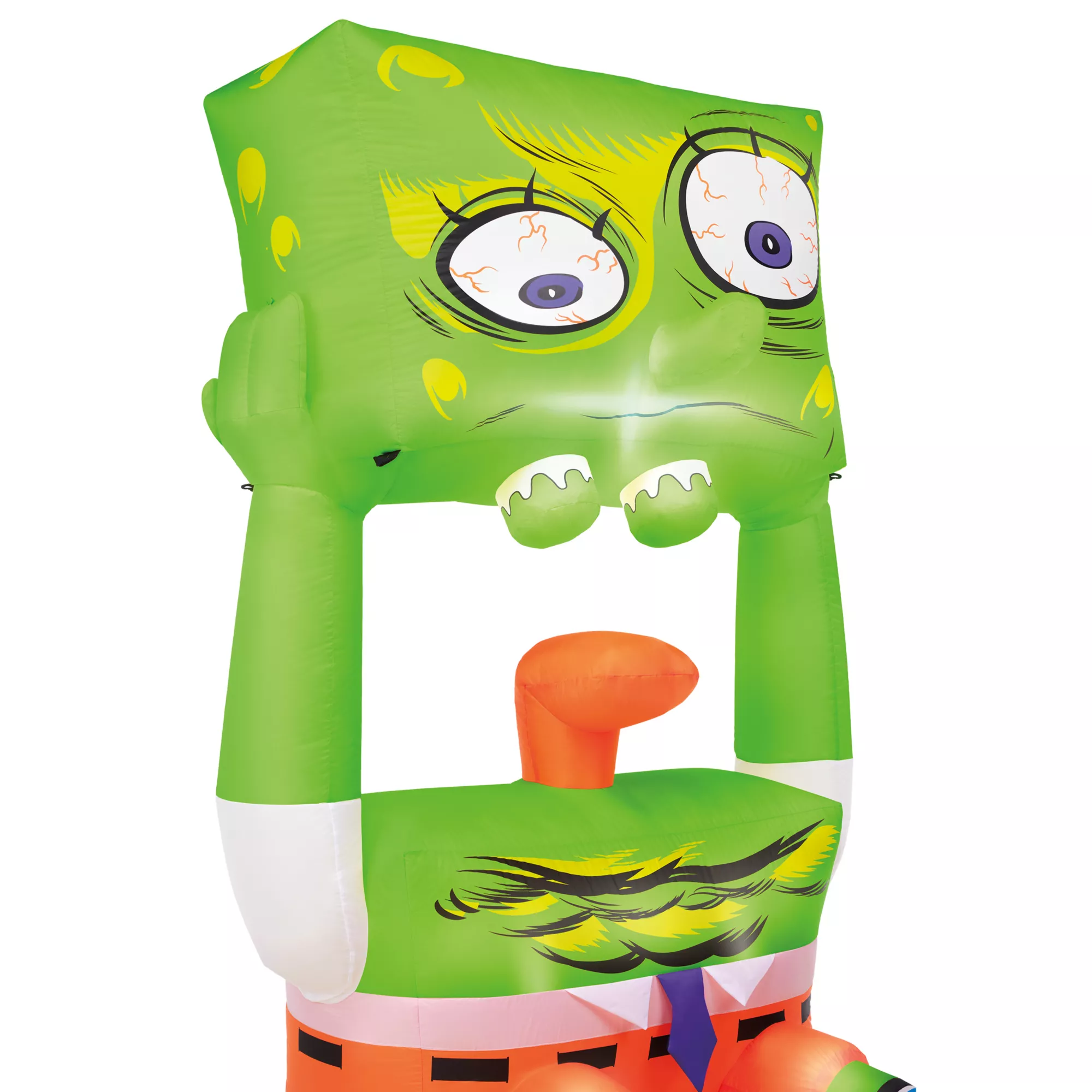 5 Ft Light-Up SpongeBob SquarePants Inflatable Decoration at Spirit Halloween