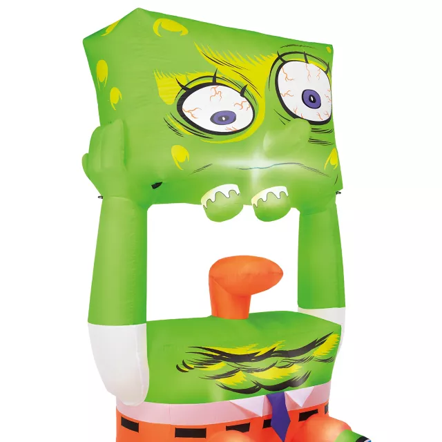 5 Ft Light-Up SpongeBob SquarePants Inflatable Decoration at Spirit Halloween