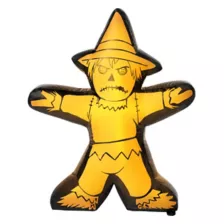 2 Ft Light-Up Mini Scarecrow Inflatable Decoration at Spirit Halloween