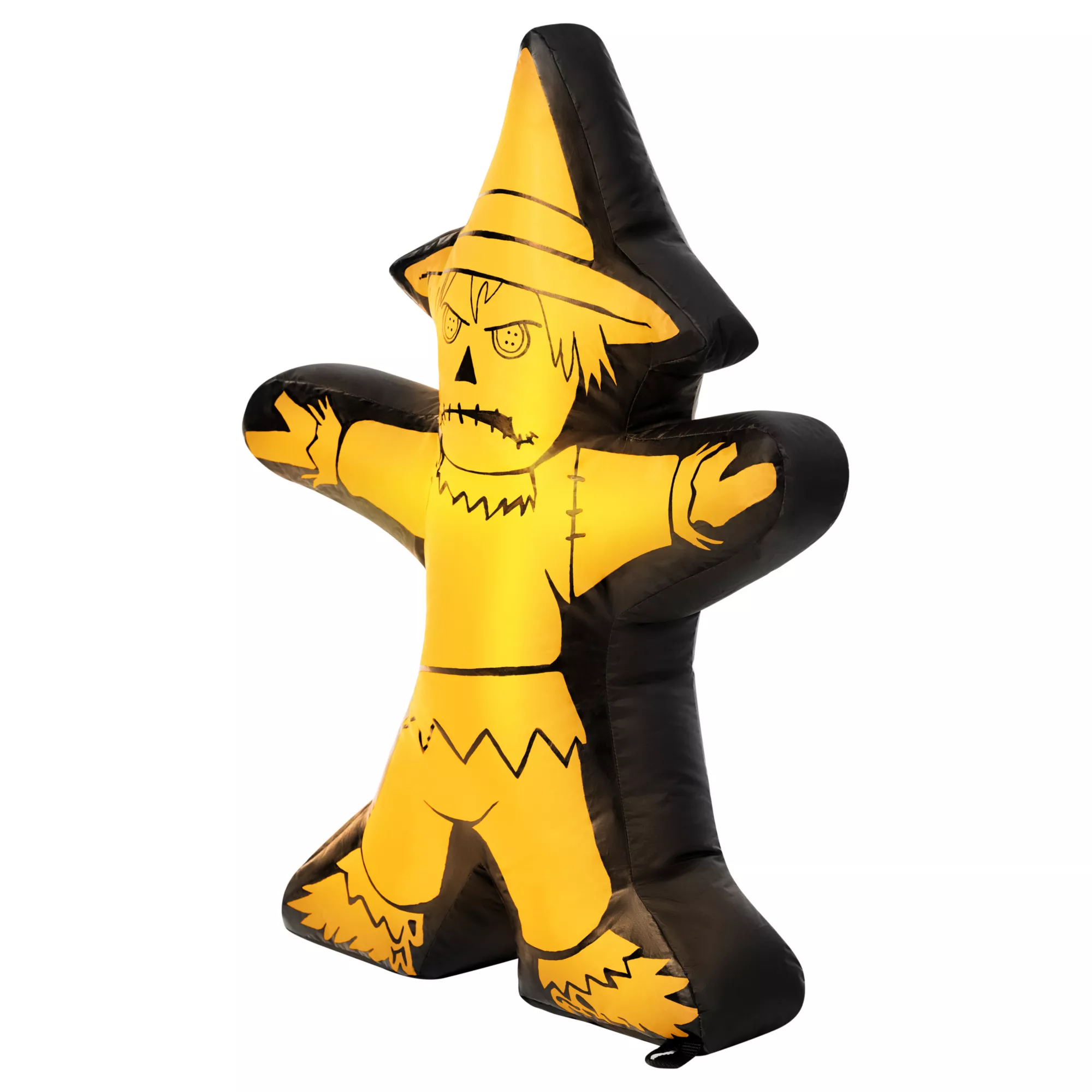2 Ft Light-Up Mini Scarecrow Inflatable Decoration at Spirit Halloween
