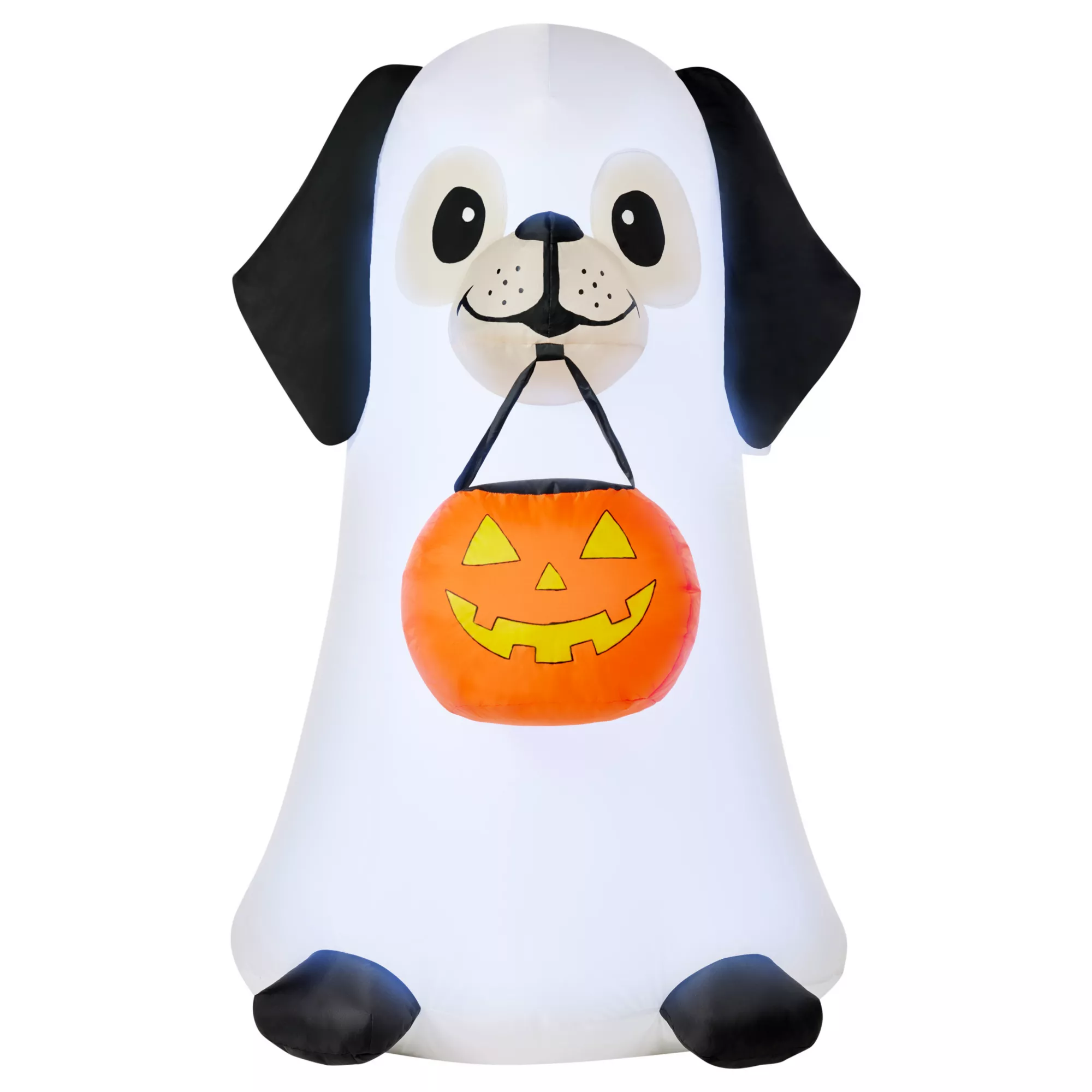 3 Ft 6 In Light-Up Ghost Dog Inflatable Decoration at Spirit Halloween