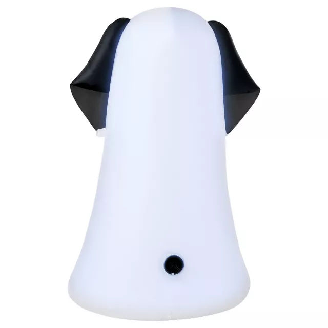 3 Ft 6 In Light-Up Ghost Dog Inflatable Decoration at Spirit Halloween