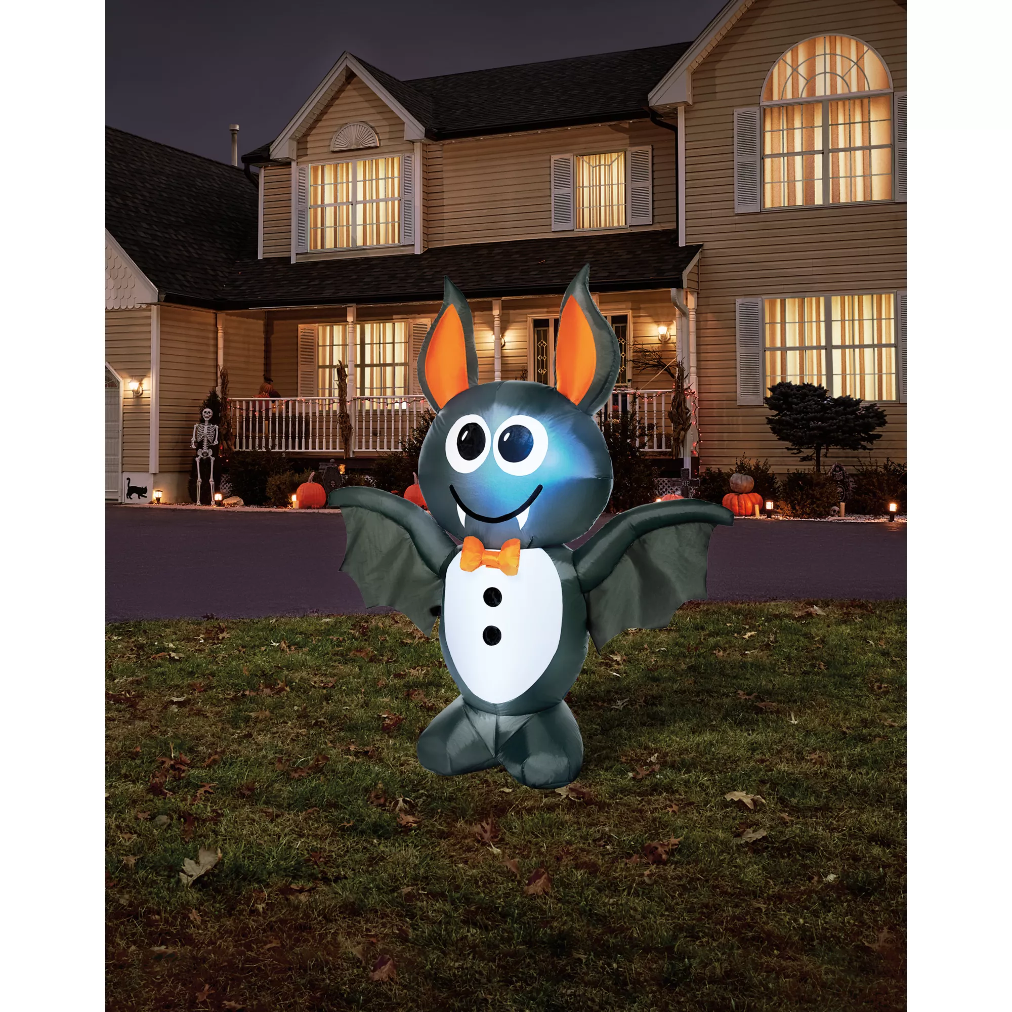 4 Ft Light-Up Vampire Bat Inflatable Decoration at Spirit Halloween