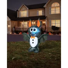 4 Ft Light-Up Vampire Bat Inflatable Decoration at Spirit Halloween