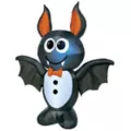 4 Ft Light-Up Vampire Bat Inflatable Decoration at Spirit Halloween