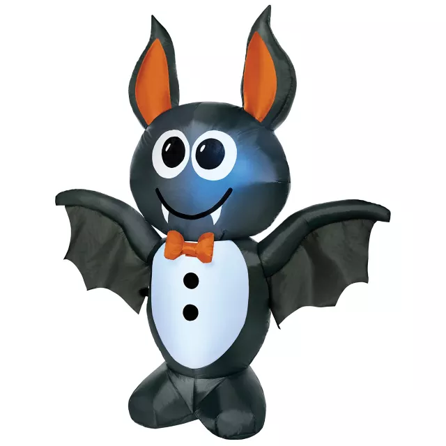 4 Ft Light-Up Vampire Bat Inflatable Decoration at Spirit Halloween