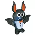 4 Ft Light-Up Vampire Bat Inflatable Decoration at Spirit Halloween