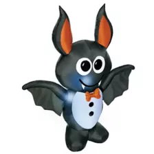4 Ft Light-Up Vampire Bat Inflatable Decoration at Spirit Halloween