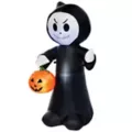 3 Ft 11 In Light-Up Reaper Inflatable Decoration at Spirit Halloween