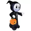3 Ft 11 In Light-Up Reaper Inflatable Decoration at Spirit Halloween