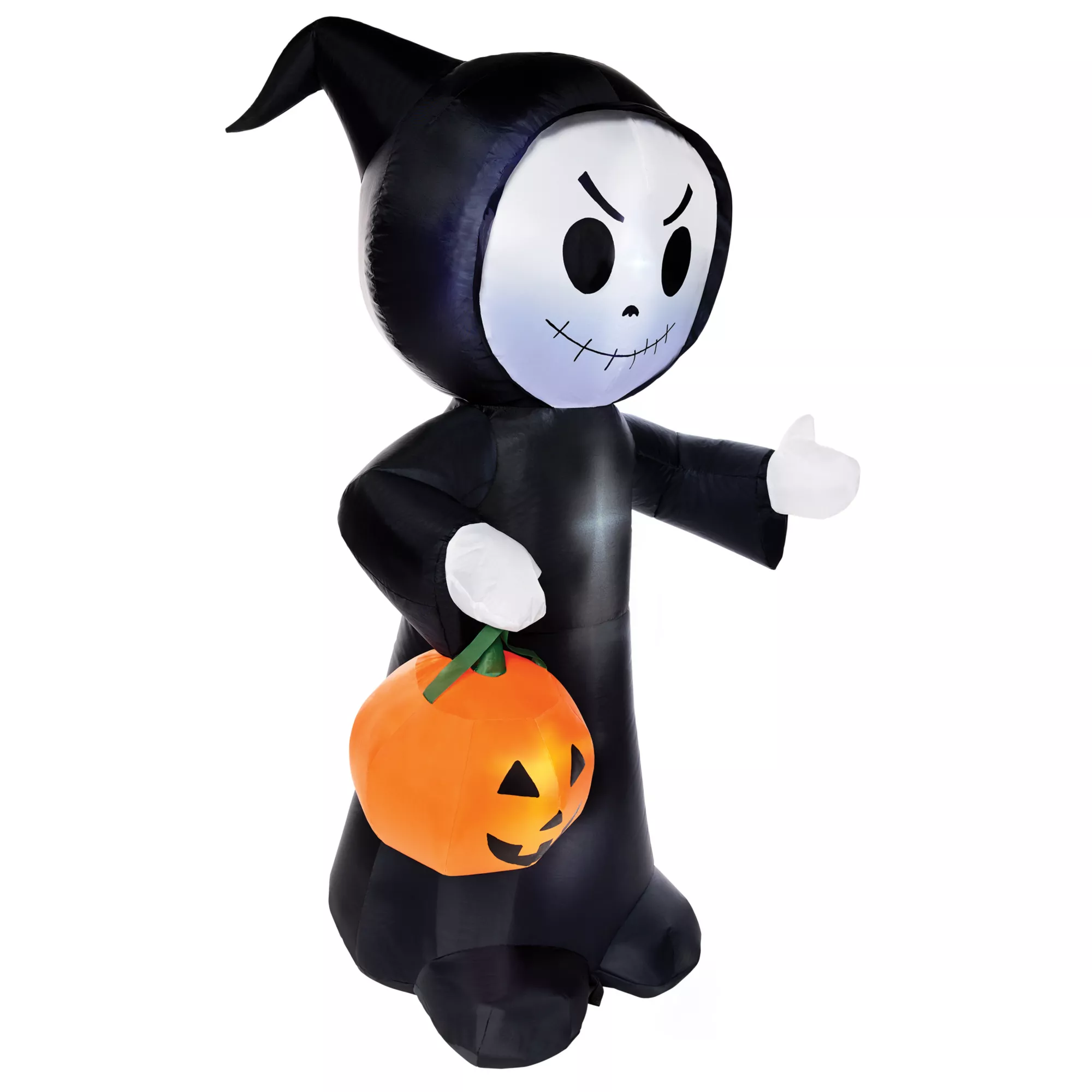 3 Ft 11 In Light-Up Reaper Inflatable Decoration at Spirit Halloween