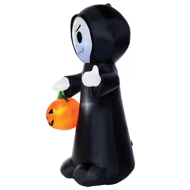 3 Ft 11 In Light-Up Reaper Inflatable Decoration at Spirit Halloween
