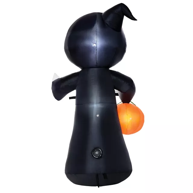 3 Ft 11 In Light-Up Reaper Inflatable Decoration at Spirit Halloween