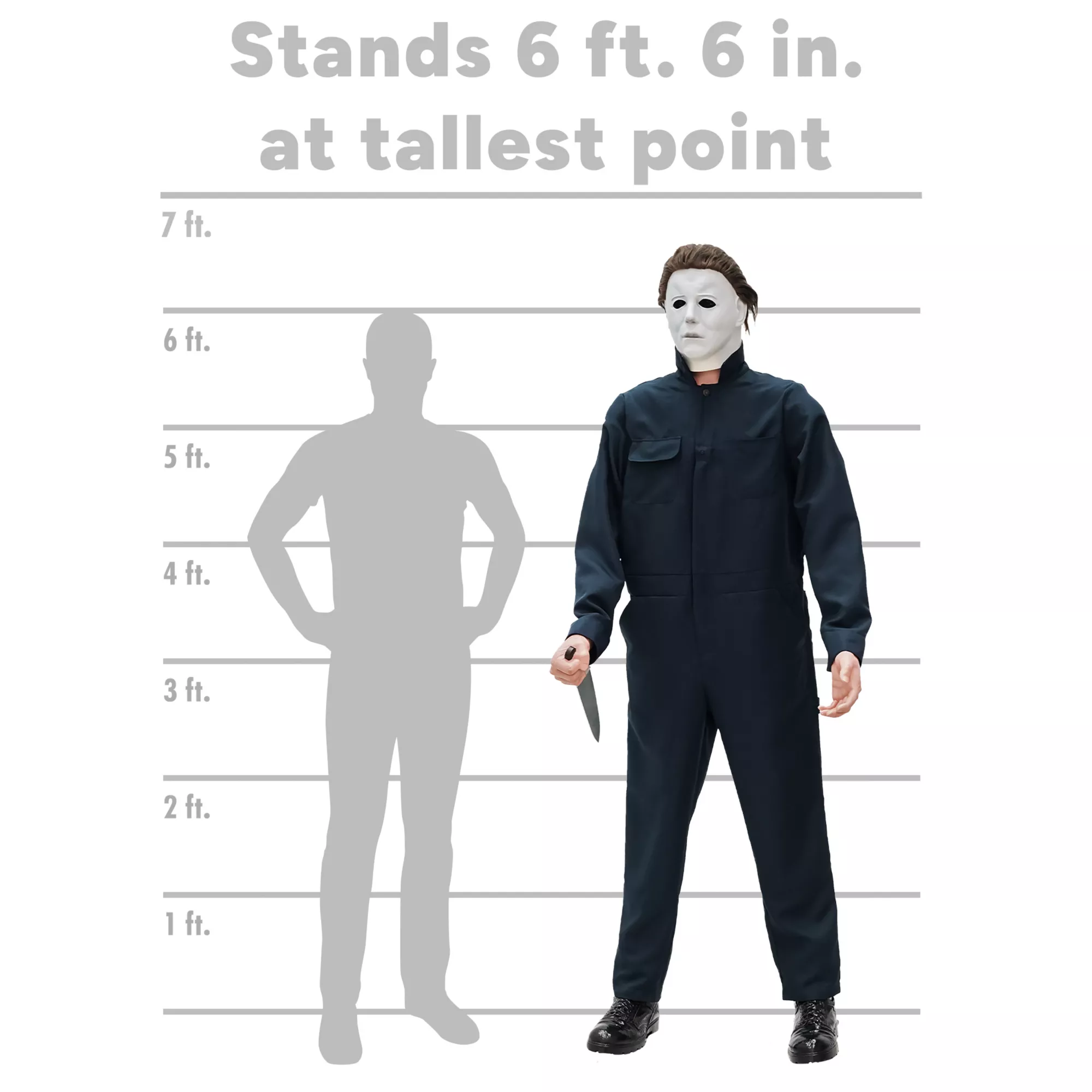 6 Ft 6 In Michael Myers Animatronic - Halloween at Spirit Halloween