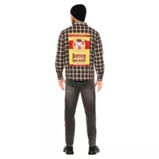 Adult Clown in a Cornfield Flannel Shirt at Spirit Halloween