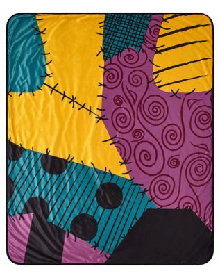 Jack and Sally Reversible Fleece Blanket