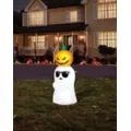 4 Ft Ghost and Pumpkin Inflatable Decoration at Spirit Halloween