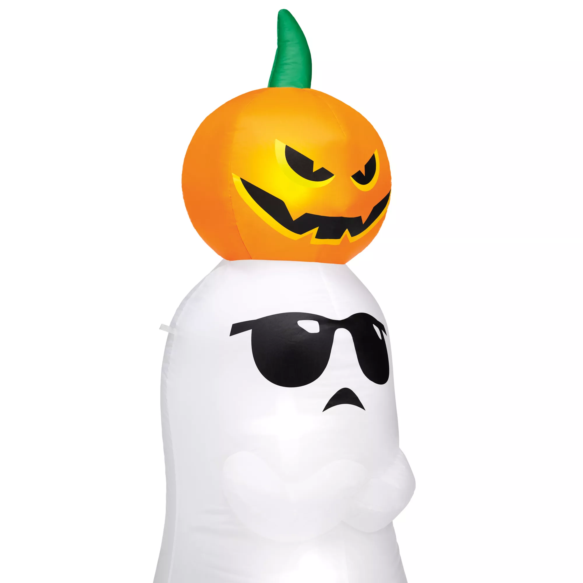 4 Ft Ghost and Pumpkin Inflatable Decoration at Spirit Halloween