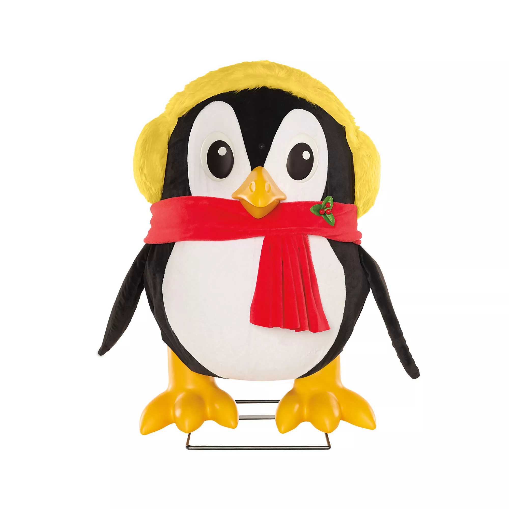 2 Ft 8 In Penguin Caroler Animatronic at Spirit Halloween