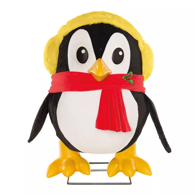 2 Ft 8 In Penguin Caroler Animatronic at Spirit Halloween