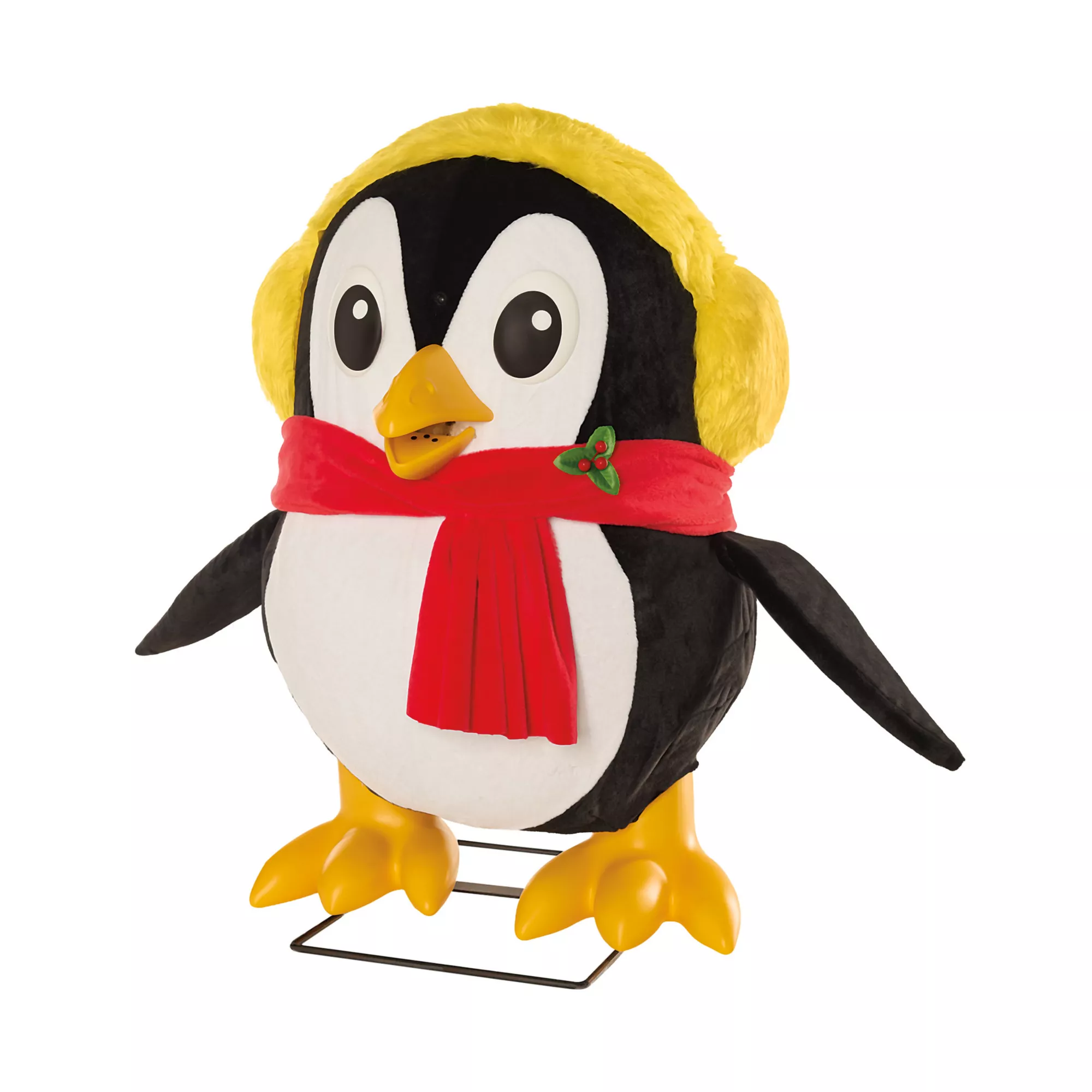 2 Ft 8 In Penguin Caroler Animatronic at Spirit Halloween