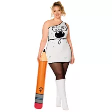 Adult DoodleBob Dress Costume - SpongeBob SquarePants at Spirit Halloween
