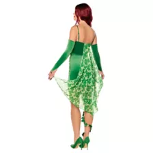 Adult Poison Ivy Ruched Dress Costume - DC Villains at Spirit Halloween