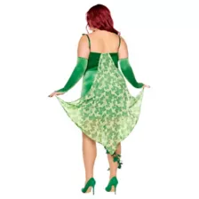 Adult Poison Ivy Ruched Dress Costume - DC Villains at Spirit Halloween
