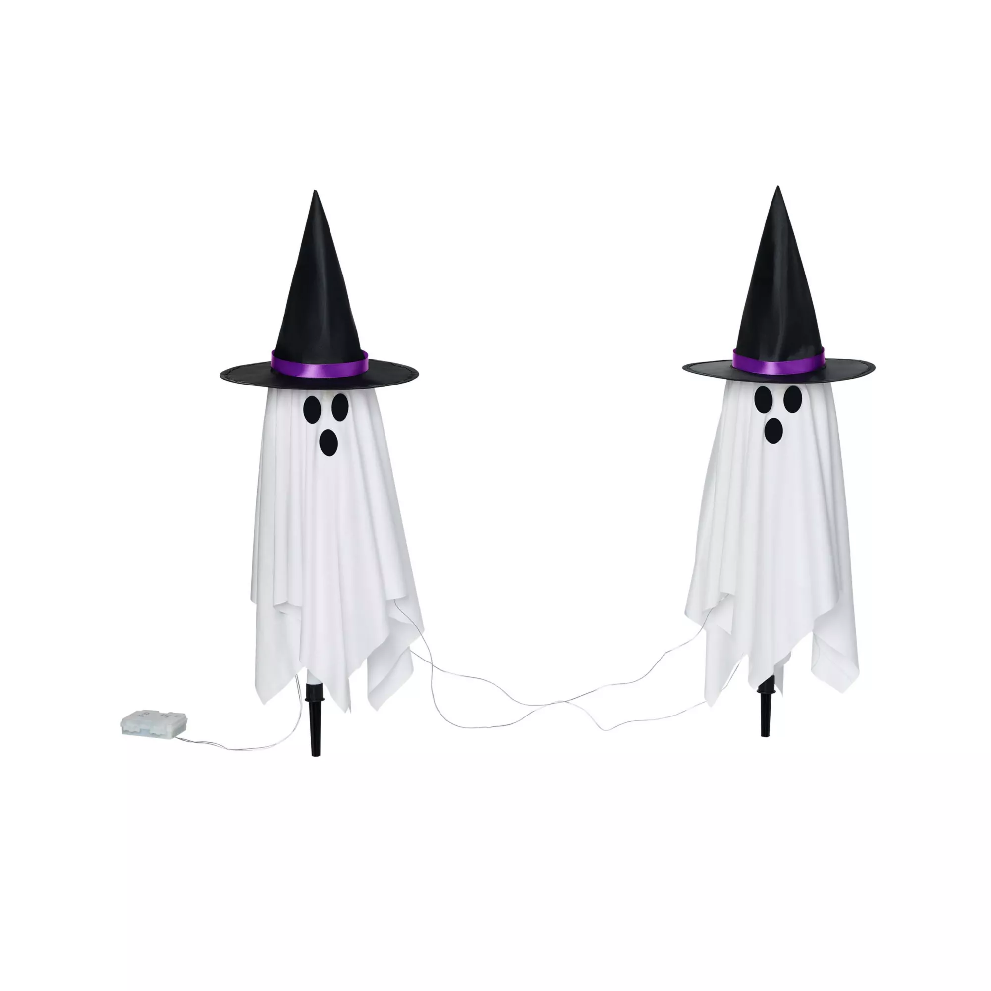 Light-Up Witchy Ghost Pathway Markers - 3 Pack at Spirit Halloween