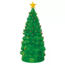 3 Ft 10 In Light-Up Blow Mold Green Christmas Tree at Spirit Halloween