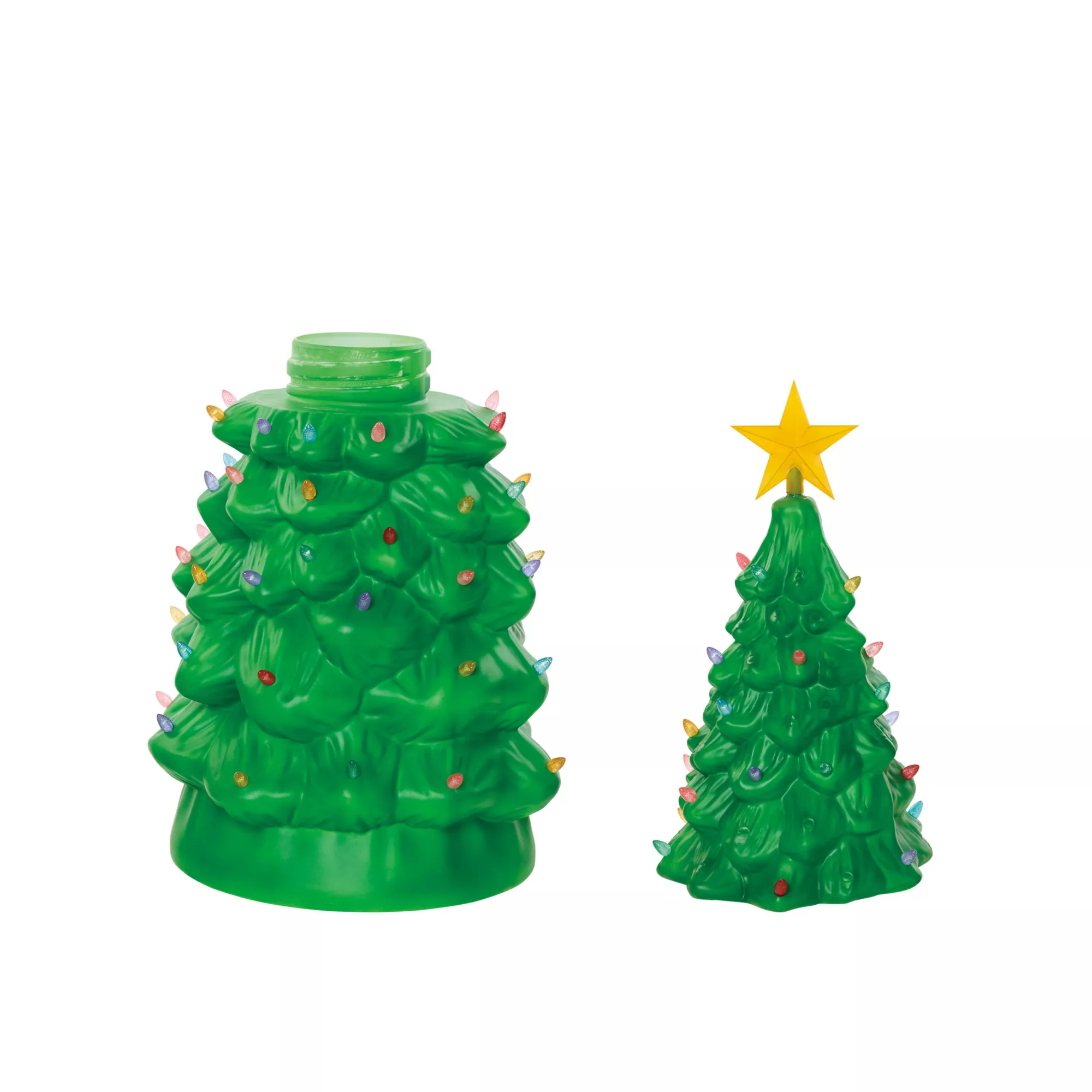 3 Ft 10 In Light-Up Blow Mold Green Christmas Tree at Spirit Halloween