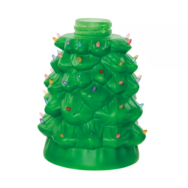 3 Ft 10 In Light-Up Blow Mold Green Christmas Tree at Spirit Halloween