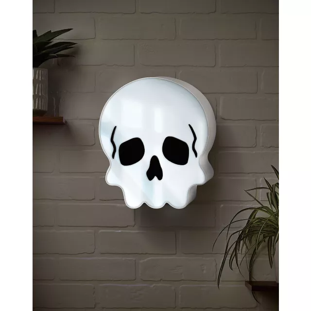 Light-Up Skull Infinity Mirror at Spirit Halloween