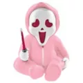 Pink Mini Ghost Face Horror Babies ® Static Prop at Spirit Halloween