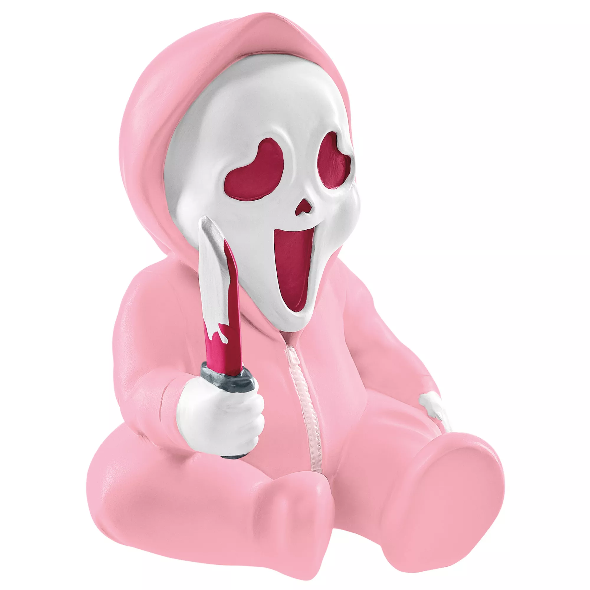 Pink Mini Ghost Face Horror Babies ® Static Prop at Spirit Halloween