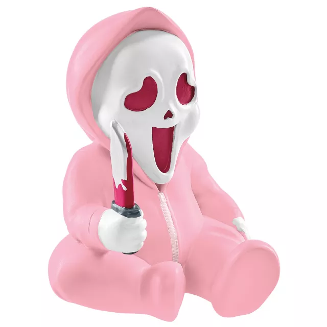 Pink Mini Ghost Face Horror Babies ® Static Prop at Spirit Halloween
