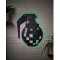Multi-Color Boogie Bomb Light-Up LED Sign - Fortnite at Spirit Halloween