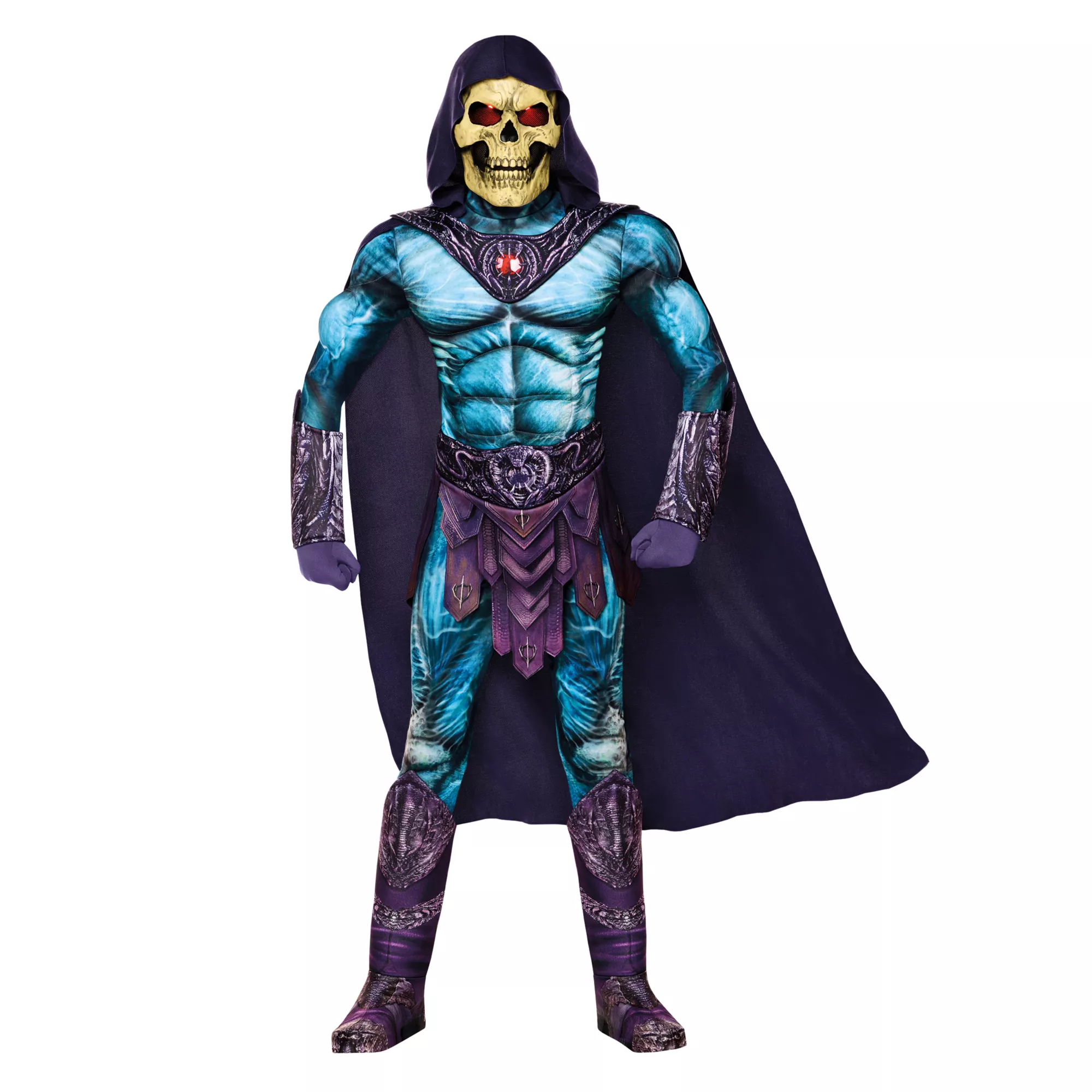 Kids Light-Up Skeletor Costume - Masters of the Universe at Spirit Halloween