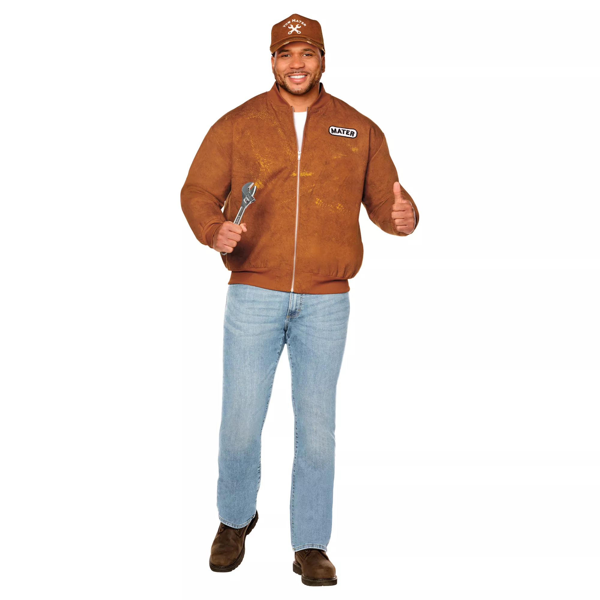 Adult Mater Utility Jacket and Trucker Hat - Cars at Spirit Halloween