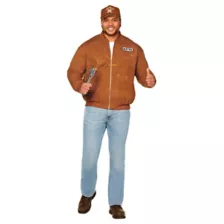Adult Mater Utility Jacket and Trucker Hat - Cars at Spirit Halloween