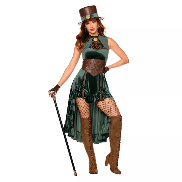 Adult Lady Rivet Dress Costume