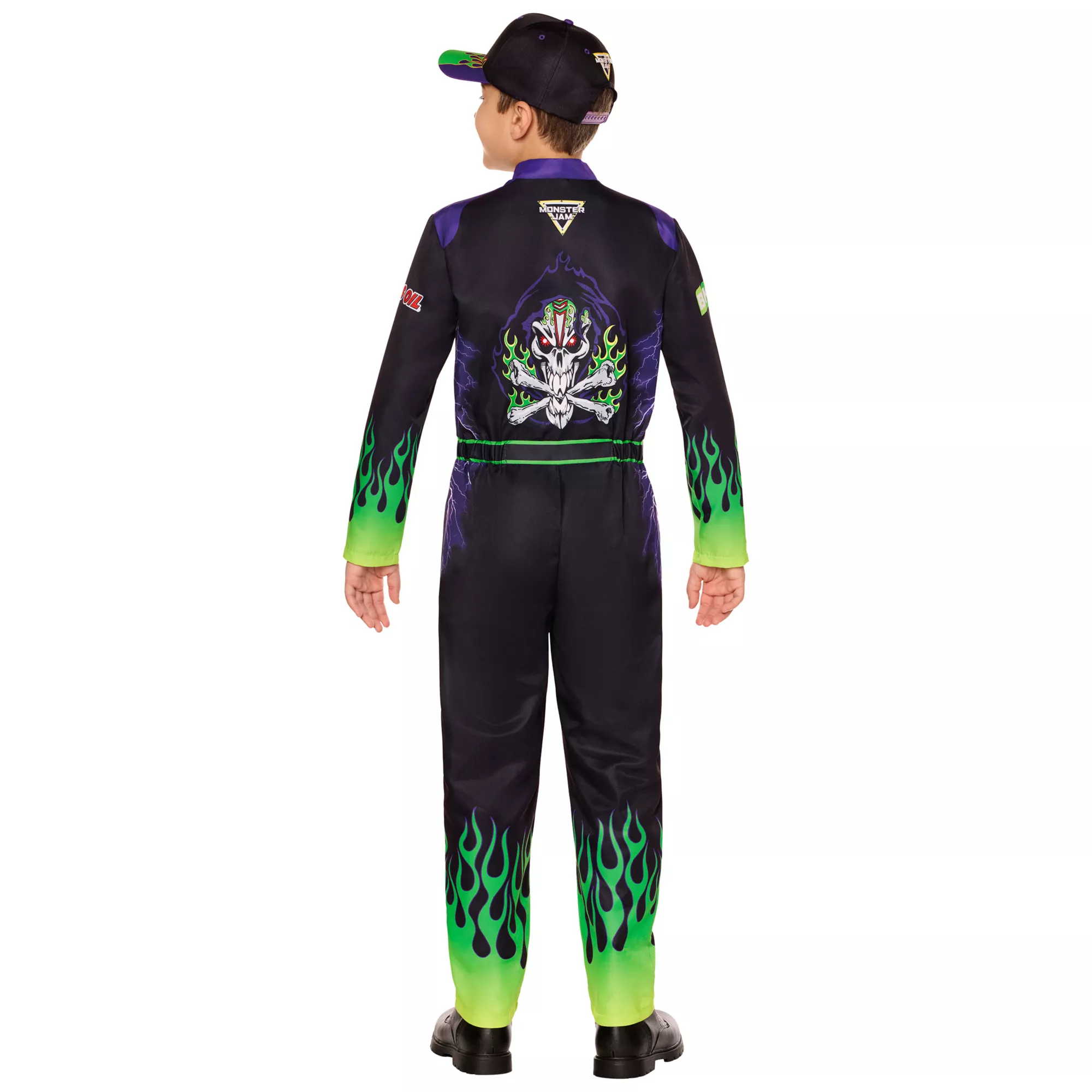 Kids Grave Digger Jumpsuit Costume - Monster Jam at Spirit Halloween