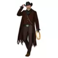 Adult Skeleton Outlaw Costume at Spirit Halloween