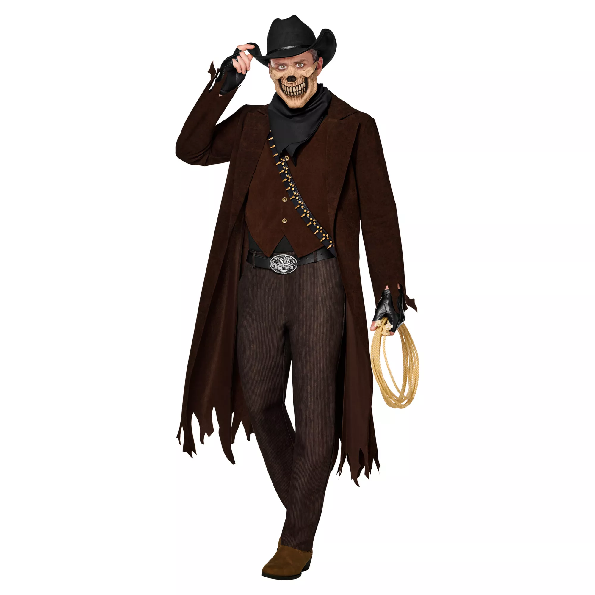 Adult Skeleton Outlaw Costume at Spirit Halloween