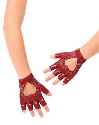小物 DESCENDANT GLOVE Kids Red Gloves - Descendants: Wicked Wonderland - Spirithalloween.com