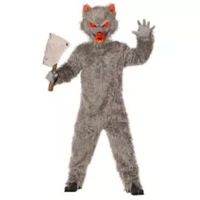 Kids Light-Up Werewolf Jumpsuit Costume at Spirit Halloween