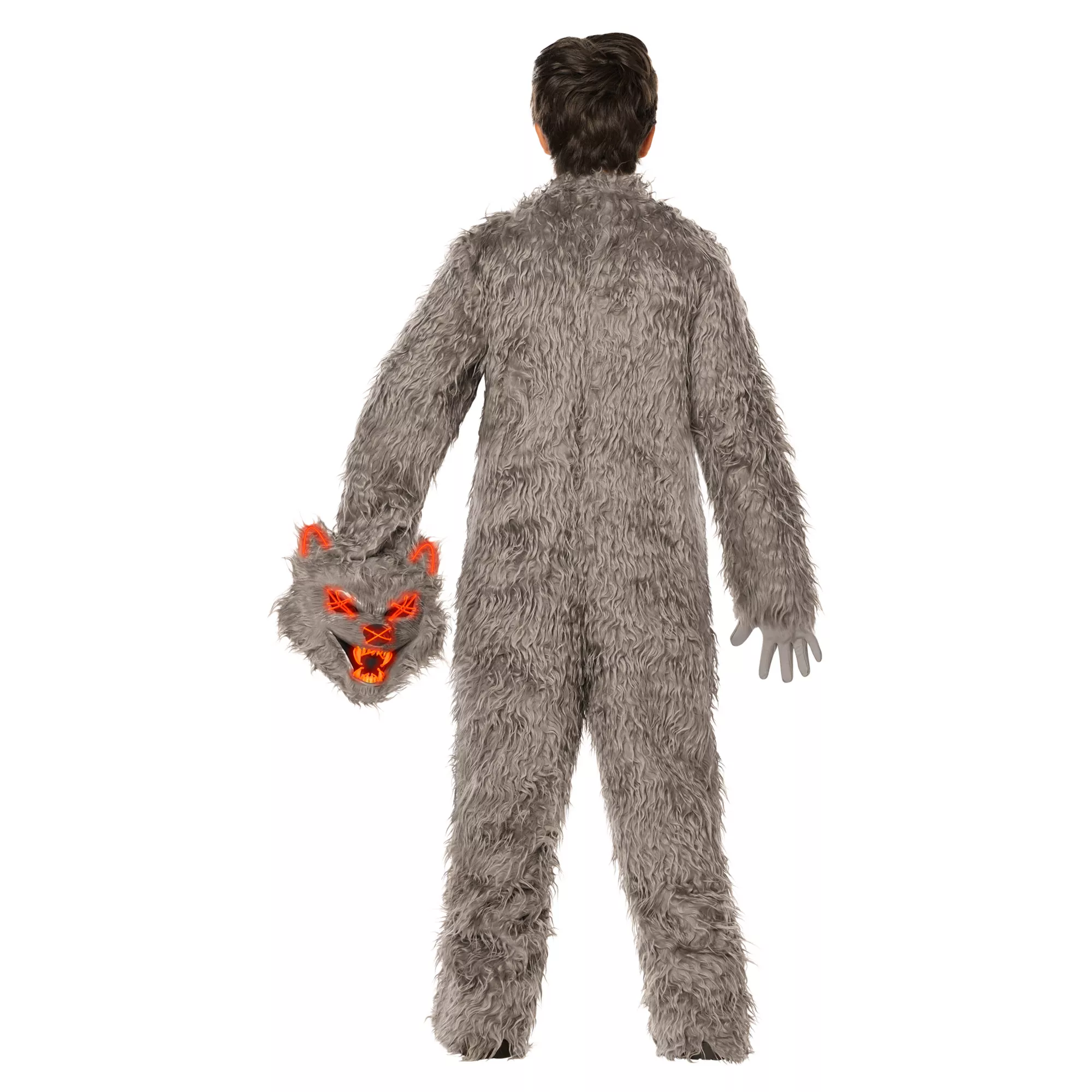 Kids Light-Up Werewolf Jumpsuit Costume at Spirit Halloween