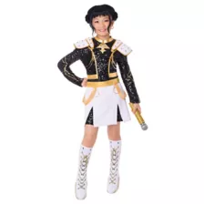 Kids Zoey Golden Dress Costume - KPop Demon Hunters at Spirit Halloween